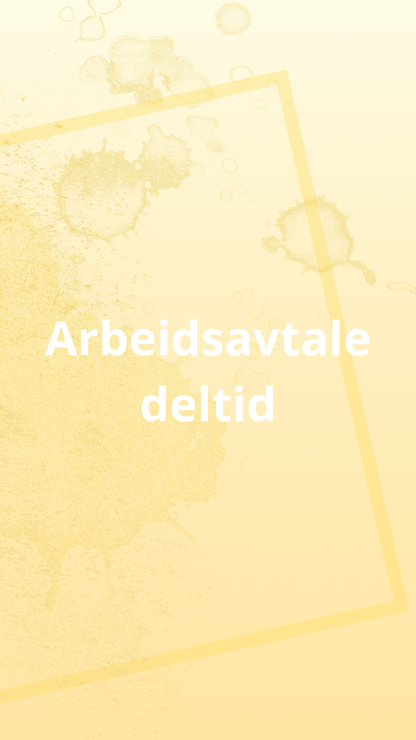 Arbeidsavtale Deltid
