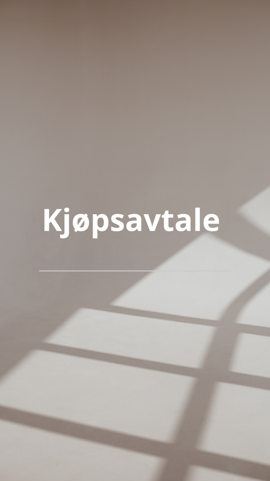 Kjøpsavtale