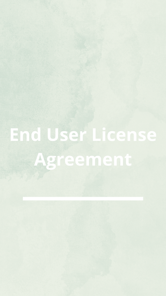 End User License Agreement (EULA)