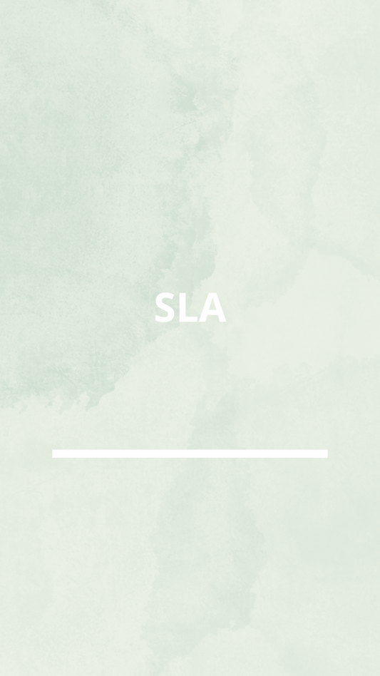 Service Level Agreement (SLA)