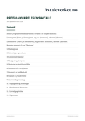 Programvarelisensavtale - forsidebilde