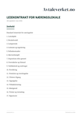 Leiekontrakt næringslokale - forsidebilde
